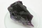 Lustrous, Stepped-Octahedral Purple Fluorite - Yiwu, China #197074-1
